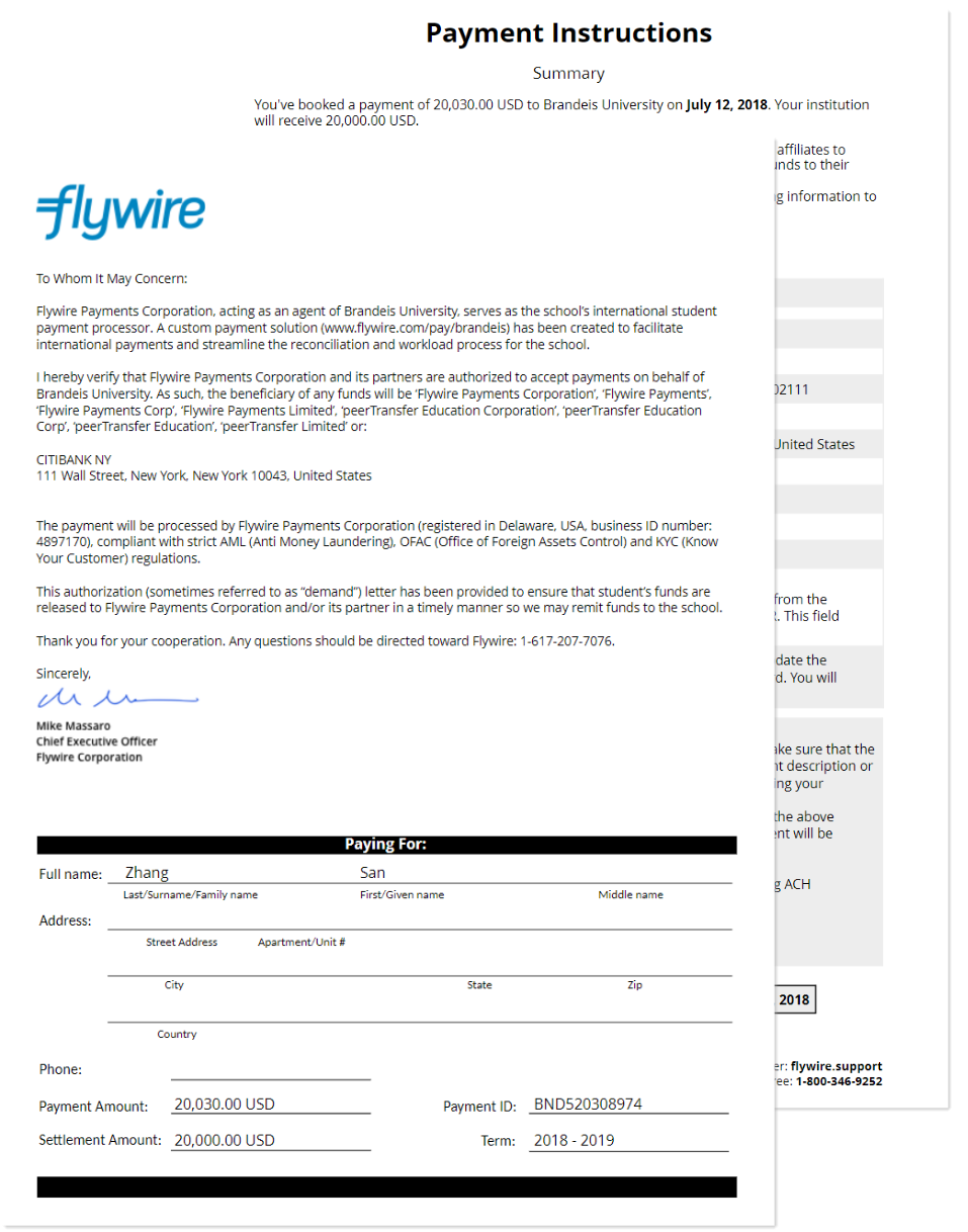 Use Case: 529 Payments